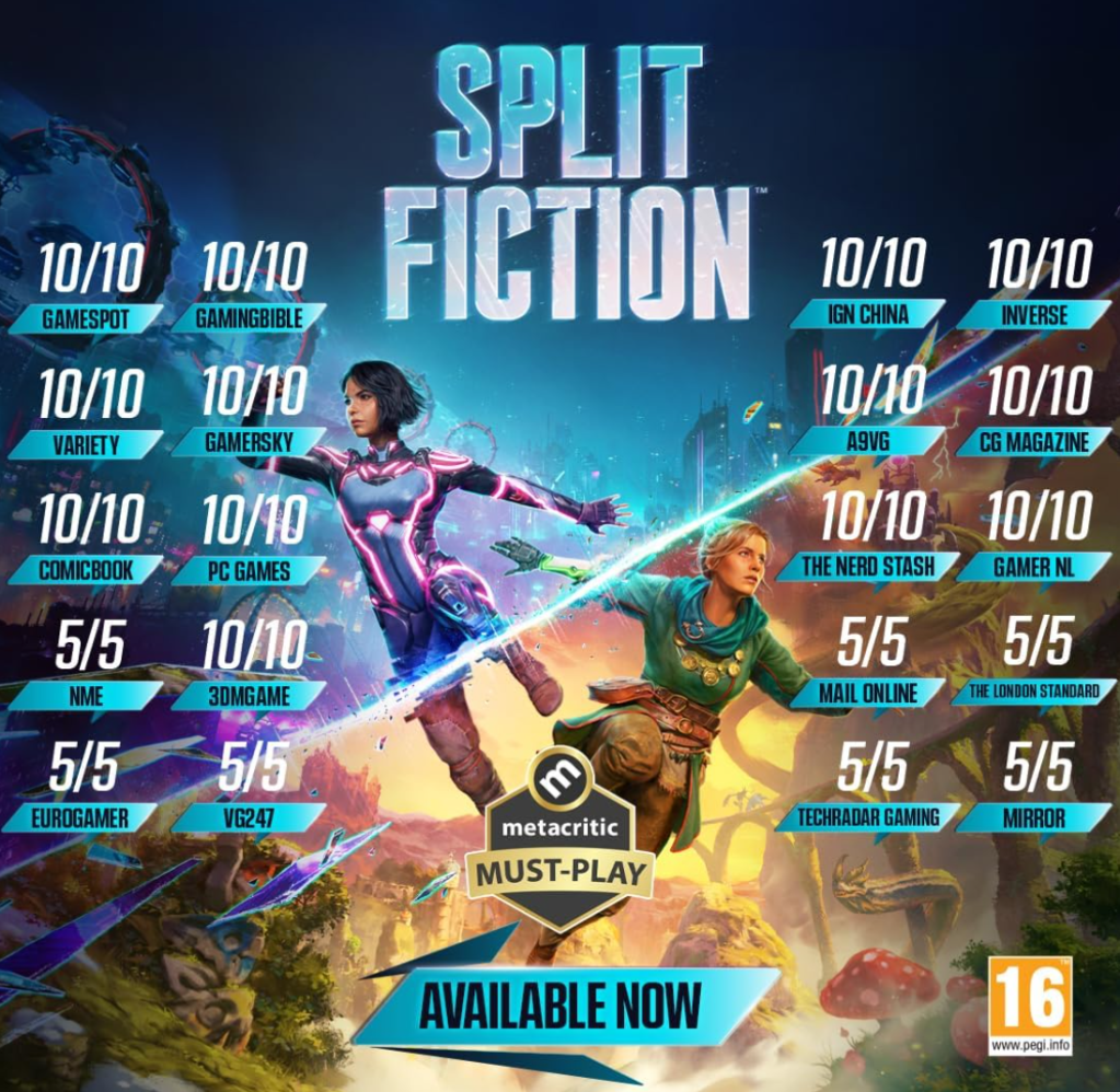 🎮 Split Fiction Game Review: The Must-Play Co-Op Adventure From the Creators of It Takes&nbsp;Two